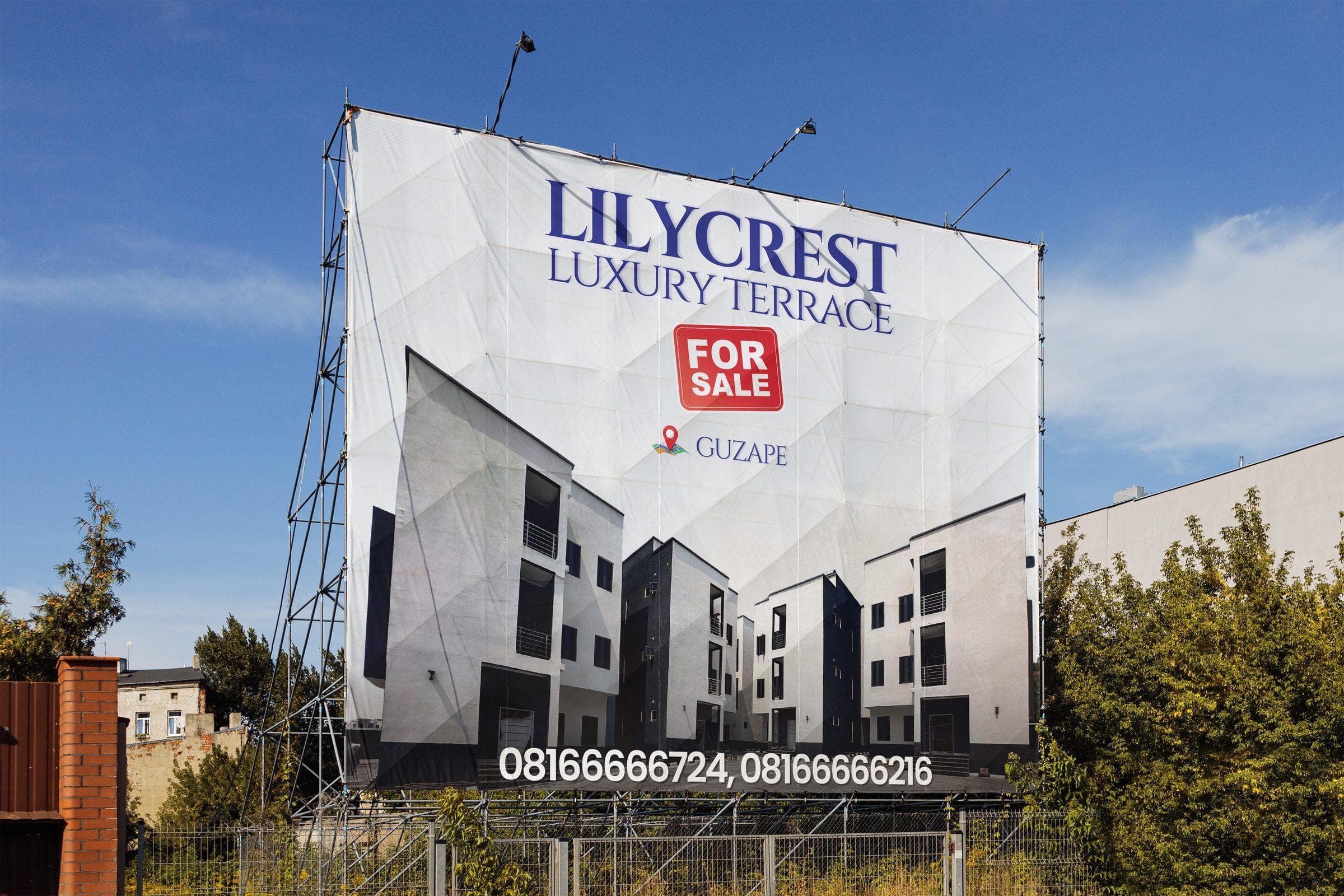 Kaysteph Group: Site billboard