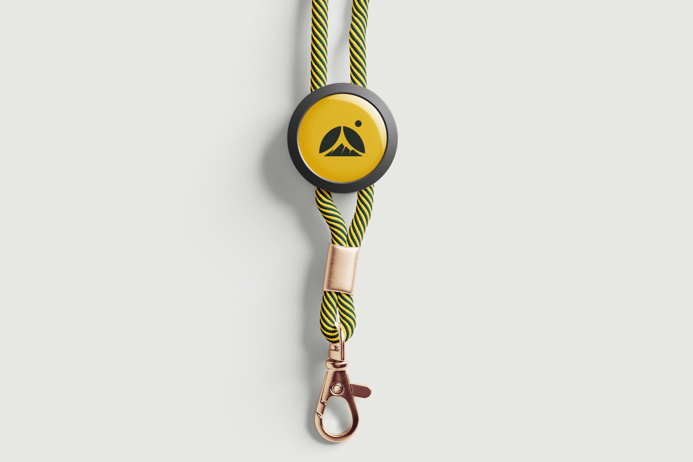 Camping Nigeria: Lanyard and badge